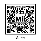 QR Code for Alice by Retrotator