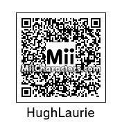 QR Code for Hugh Laurie by Techno Tater