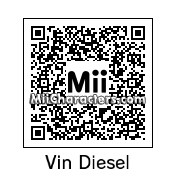 QR Code for Vin Diesel by Techno Tater