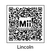 QR Code for Abraham Lincoln by Mii Creator 20