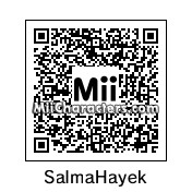 QR Code for Salma Hayek by zazz