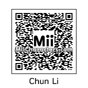 QR Code for Chun Li by Qianniao