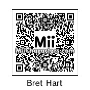 QR Code for Bret "The Hitman" Hart by Tocci