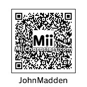 QR Code for John Madden by St. Patty