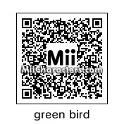 QR Code for Green Angry Bird by EvilVamp