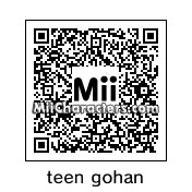 QR Code for Teen Gohan by dbzmii creator