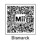 QR Code for Otto von Bismarck by Techno Tater