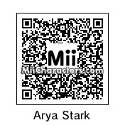 QR Code for Arya Stark by Luthien Frost