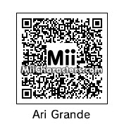 QR Code for Ariana Grande by Hydra