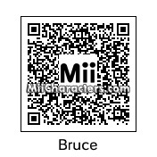 QR Code for Bruce Wayne by Diana