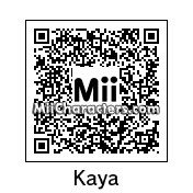 QR Code for Kaya Scodelario by AnthonyIMAX3D