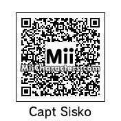 QR Code for Capt. Benjamin Sisko by Andy Anonymous