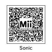 QR Code for Sonic the Hedgehog by Axonic3D