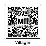 QR Code for Animal Crossing Male Villager by Burgy