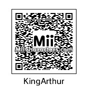 QR Code for King Arthur by KrazyKnight