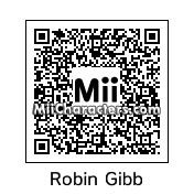 QR Code for Robin Gibb by Zhardeen