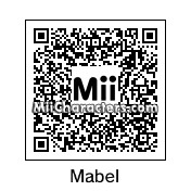 QR Code for Mabel Pines by Cyborgsaurus