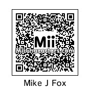 QR Code for Michael J. Fox by mr.dubbs