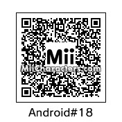 QR Code for Android 18 by Mahmus