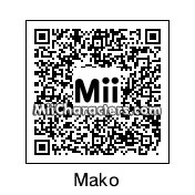 QR Code for Mako Mankanshoku by Lemmy T