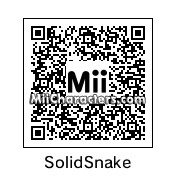 QR Code for Solid Snake by J1N2G