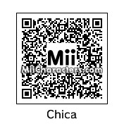 QR Code for Chica the Chicken by N Arwhal