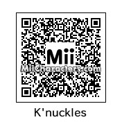 QR Code for Captain K'nuckles by Toon and Anime