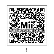 QR Code for Exclamation Point by N64 Dude