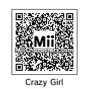 QR Code for Crazy Girl by WTF???