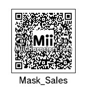 QR Code for Happy Mask Salesman by Xav