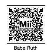 QR Code for Babe Ruth by 3dsGamer2007