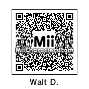 QR Code for Walt Disney by 3dsGamer2007