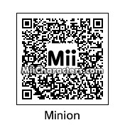 QR Code for Minion by Toon and Anime