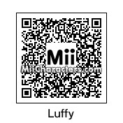 QR Code for Monkey D. Luffy by DE7