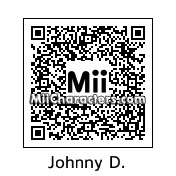 QR Code for Johnny Depp by 3dsGamer2007