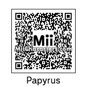 QR Code for Papyrus by BlankCrasher