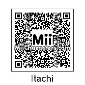 QR Code for Itachi Uchiha by WhiteT