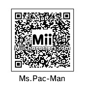 QR Code for Ms. Pac-Man & Ghost by Zombie Mom