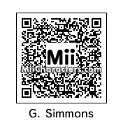 QR Code for Gene Simmons by KISSman