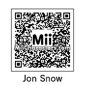 QR Code for Jon Snow by Jayson