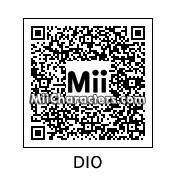 QR Code for Dio Brando by Eben Frostey