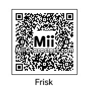 QR Code for Frisk by BananaTehIdiot