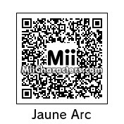 QR Code for Jaune Arc by MisterJukebox8