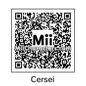 QR Code for Cersei Lannister by Marc0399