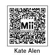 QR Code for Kate Alen by aMAXproduction