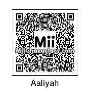QR Code for Aaliyah by Gabriel Retron