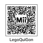 QR Code for Lego Qui Gon Jinn by Toon and Anime