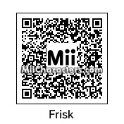 QR Code for Frisk by TimeLordAaron