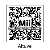 QR Code for Jose Altuve by 3dsGamer2007