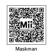 QR Code for Happy Mask Salesman by Sumwan